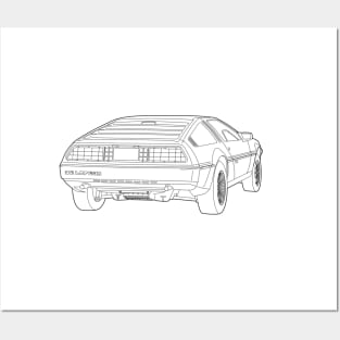 DELOREAN Posters and Art